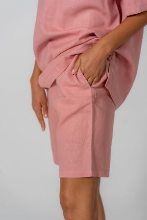 Women Linen Short